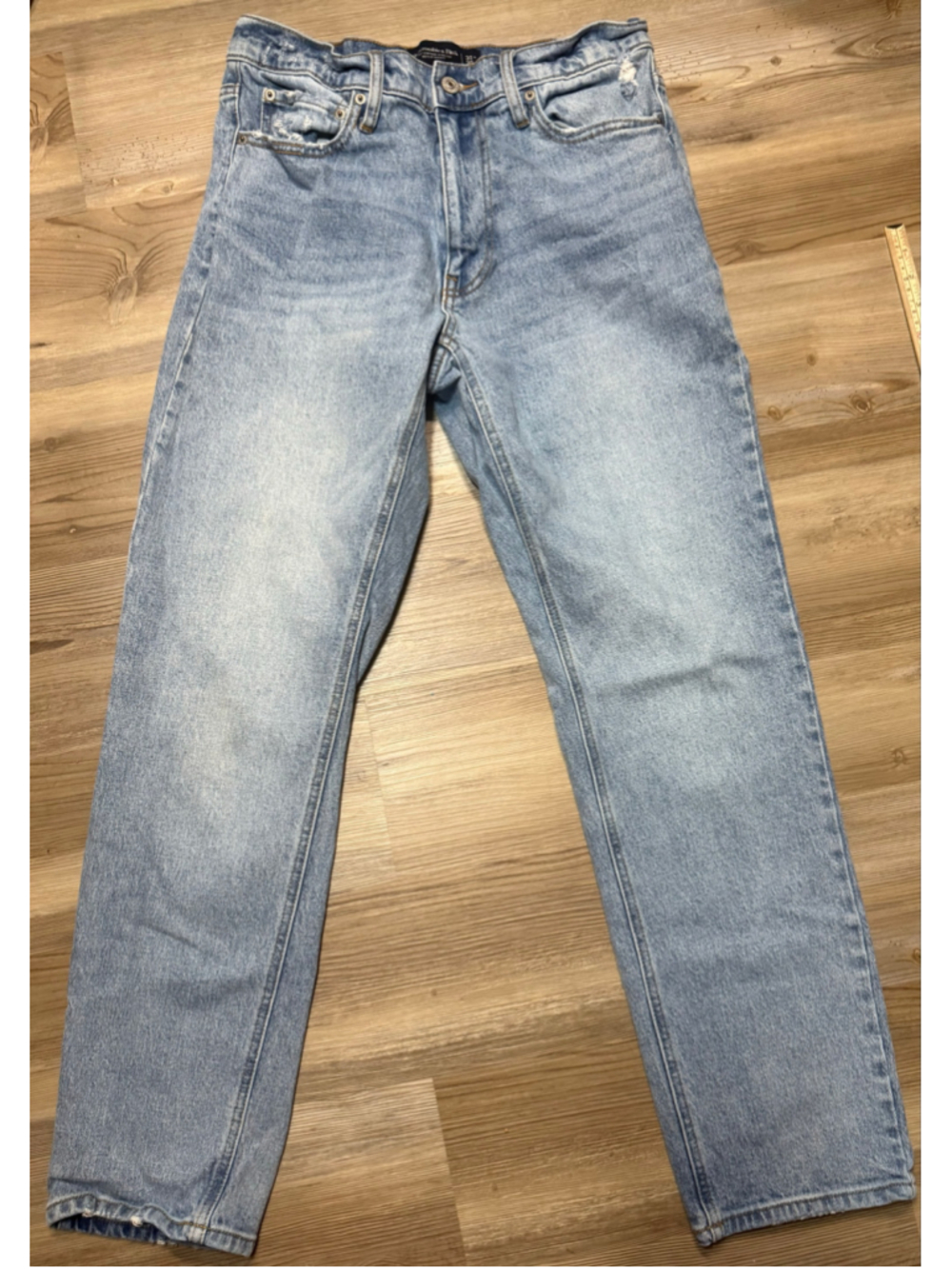 Men's Abercrombie & Fitch 90s Straight Leg Jeans Size 31 Blue